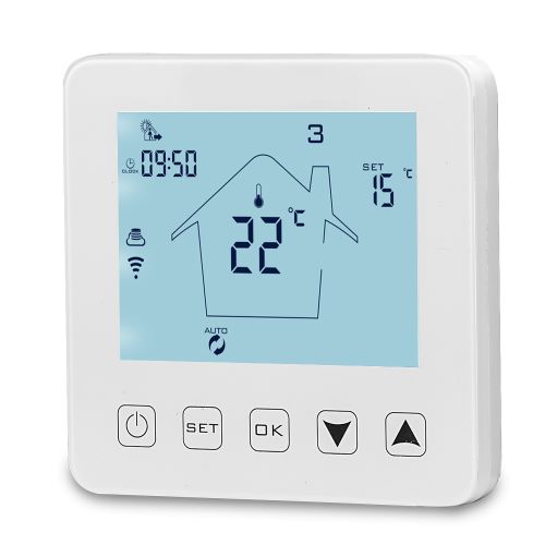 Digital touchpad thermostat